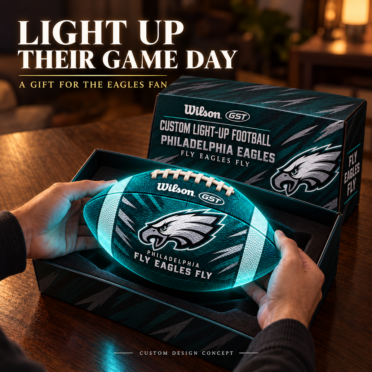 PLDE Premium Light-Up Football NHVH