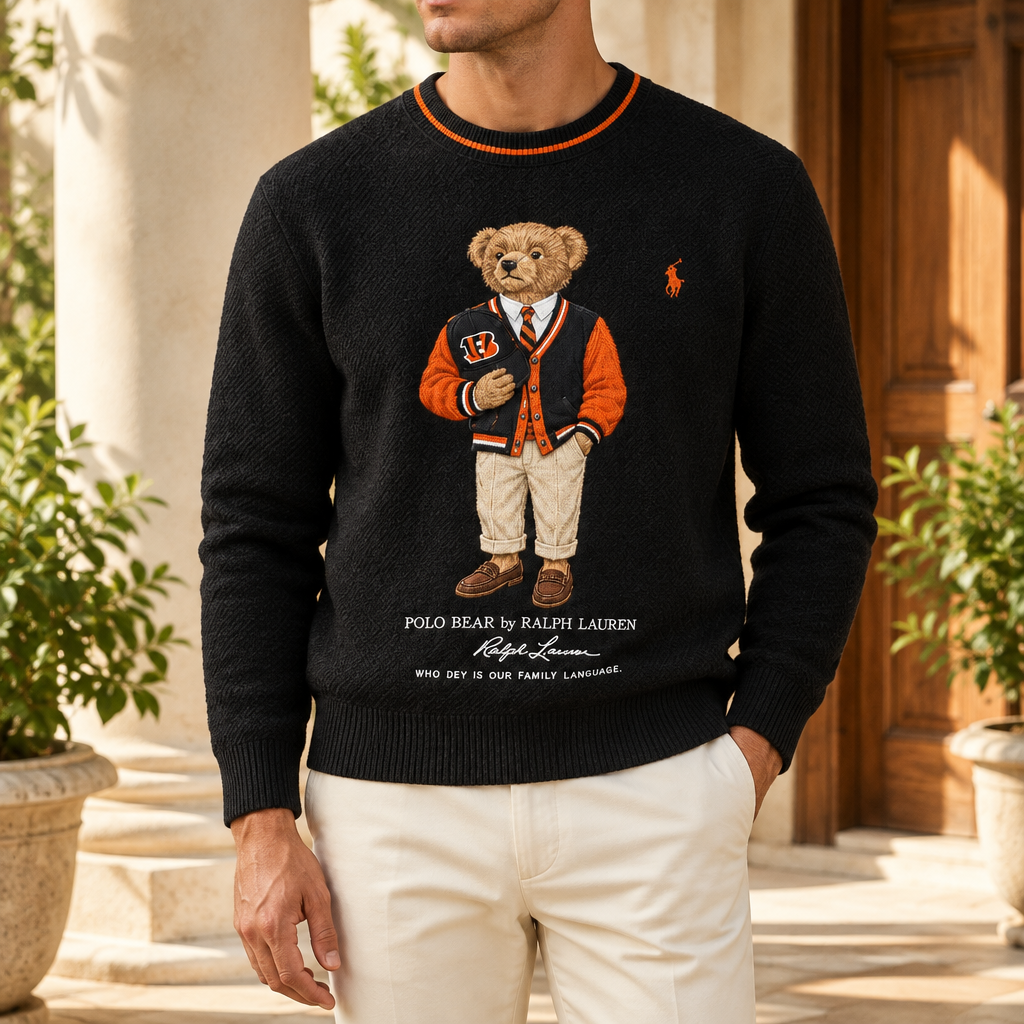 Cincinnati Bengals Premium Crewneck Sweater