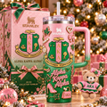 AKA 40oz 3D Embossed Glitter Tumbler Collector Edition TTNL