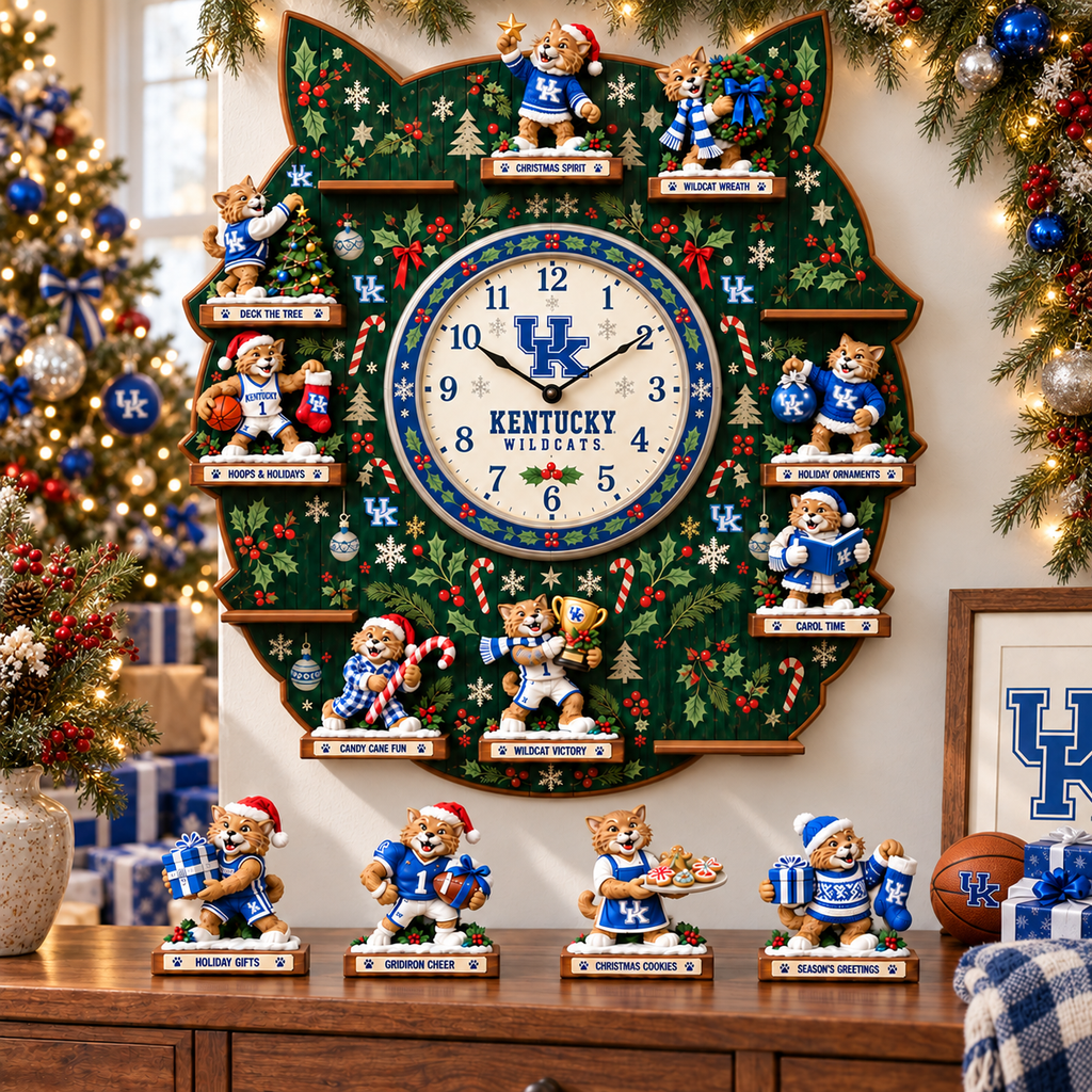 KWC Premium Christmas Sculpture Clock Collection PTKL