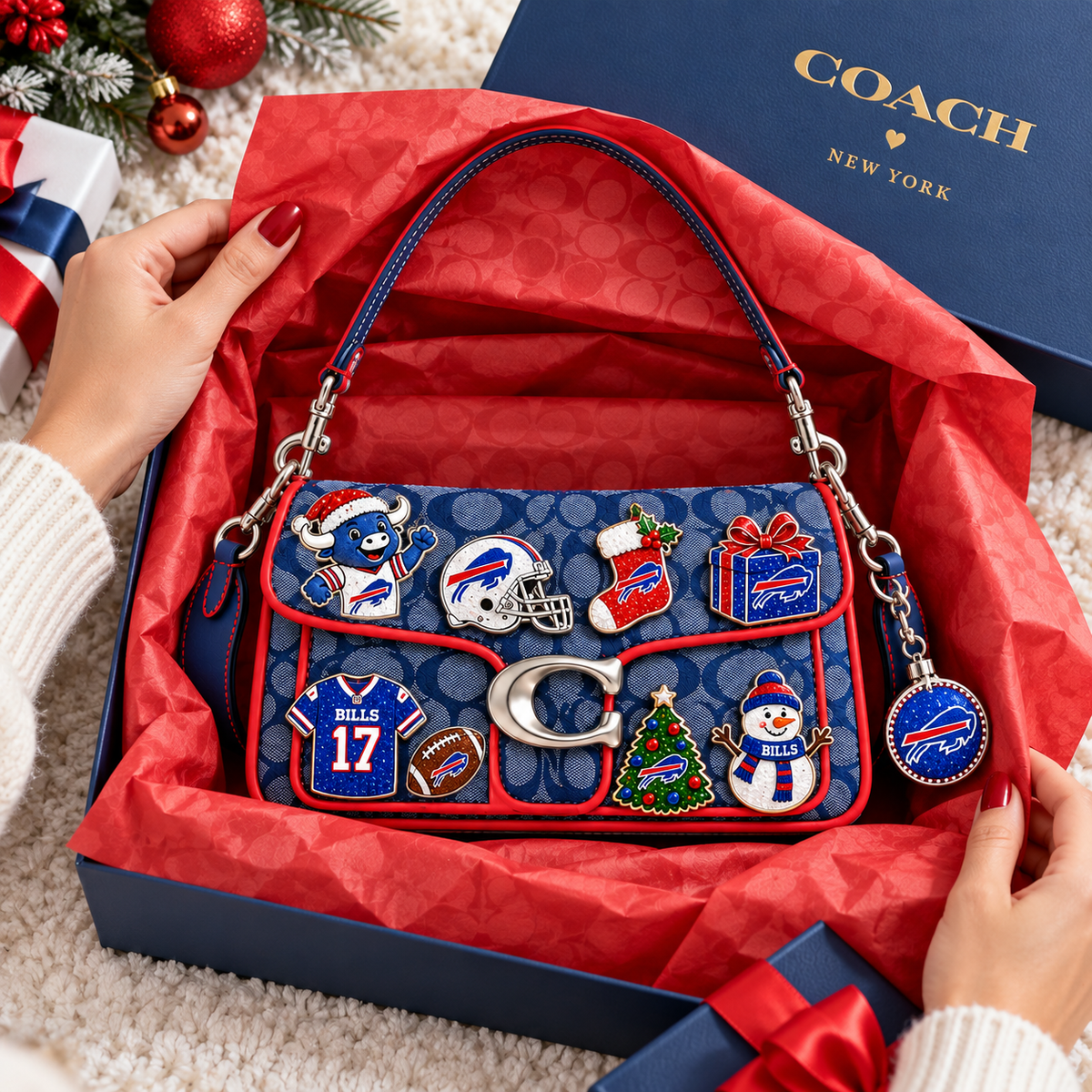 Premium BFBL Noel Shoulder Cross With Charm NPL