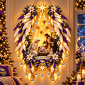 MNVK Illuminated Christmas Nativity Angel Wings PNPA