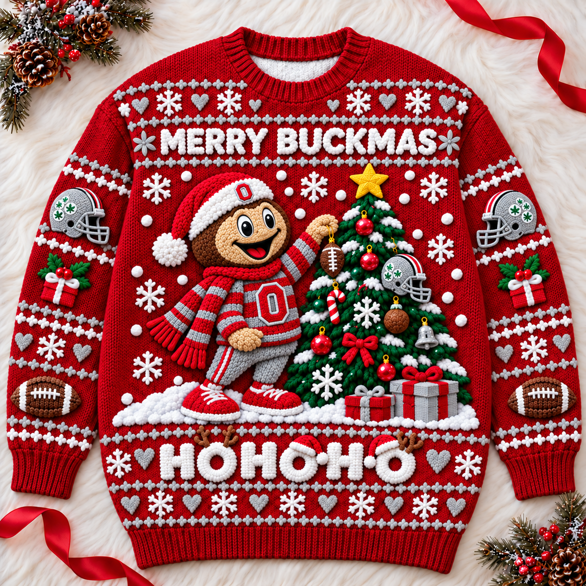 OSB Premium 3D Christmas Sweater TMH