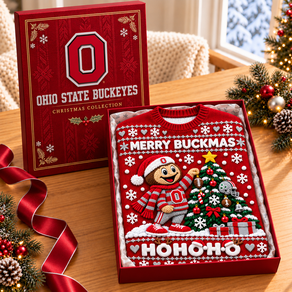 OSB Premium 3D Christmas Sweater TMH