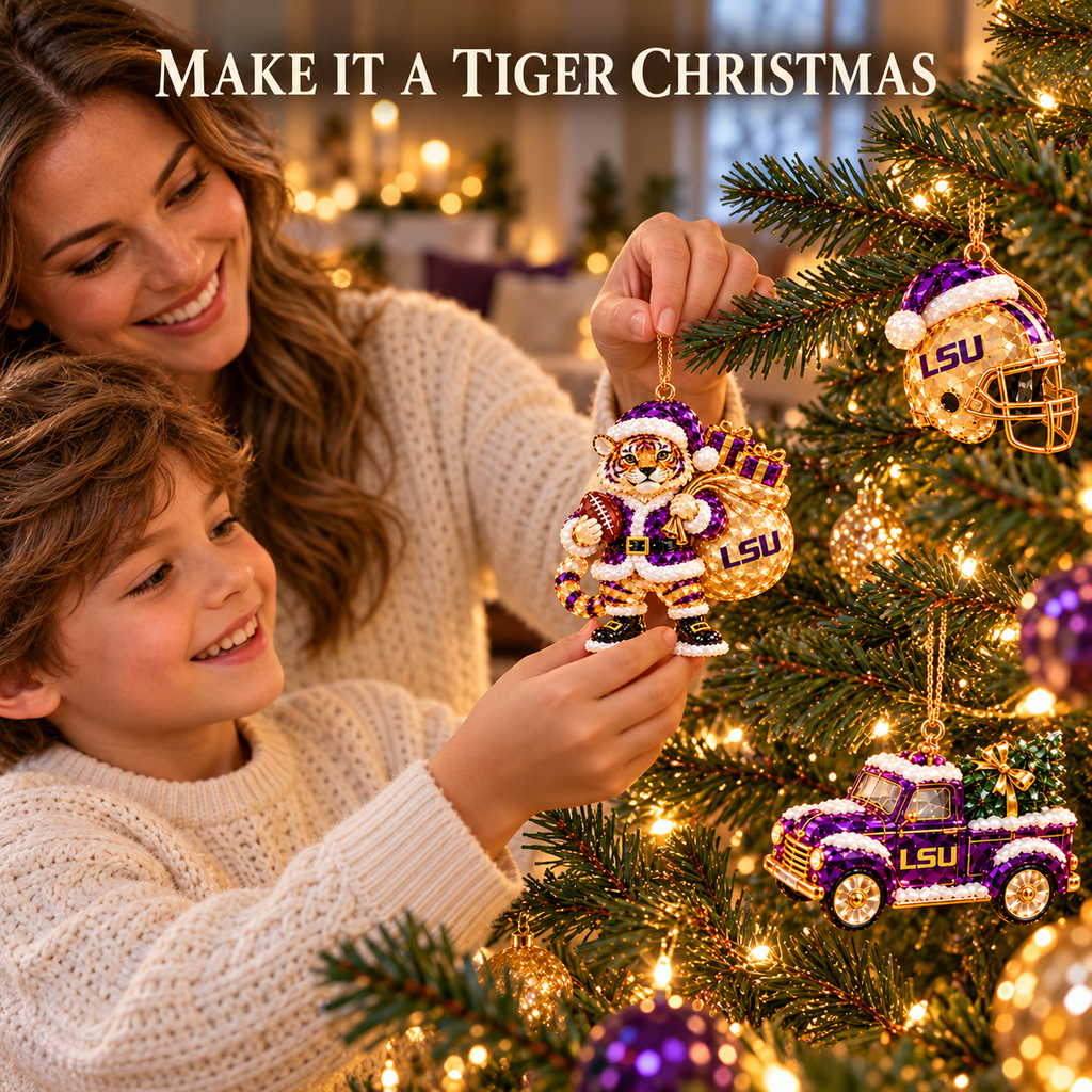 LSUT Premium Christmas Tree Ornament Set NHVH