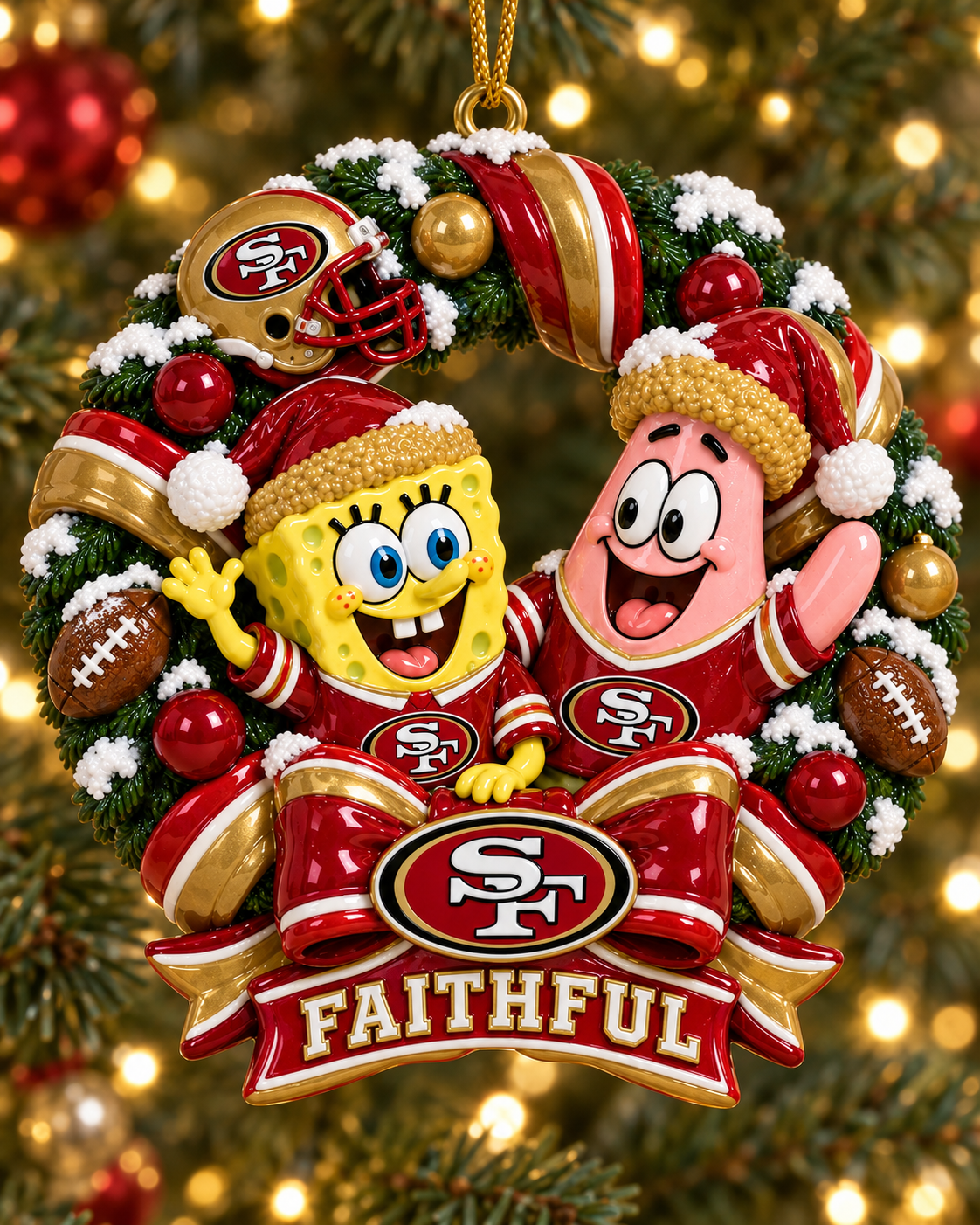 SF49 Premium Christmas Tree Ornament TMH