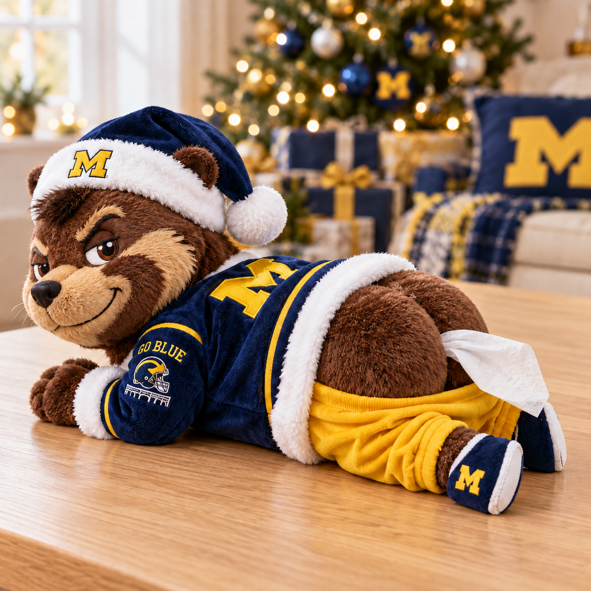 Premium MWR Cheeky Plush Tissue Holder HQH