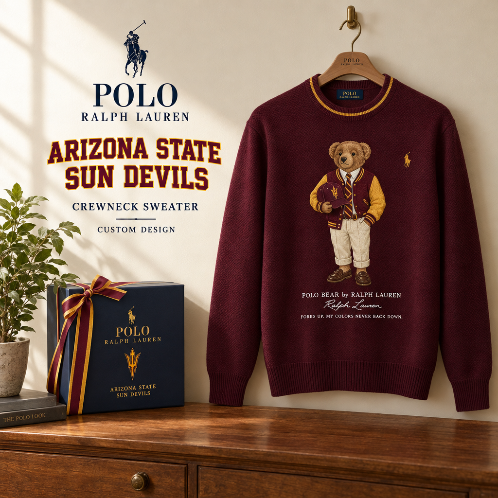 Arizona State Sun Devils Premium Crewneck Sweater