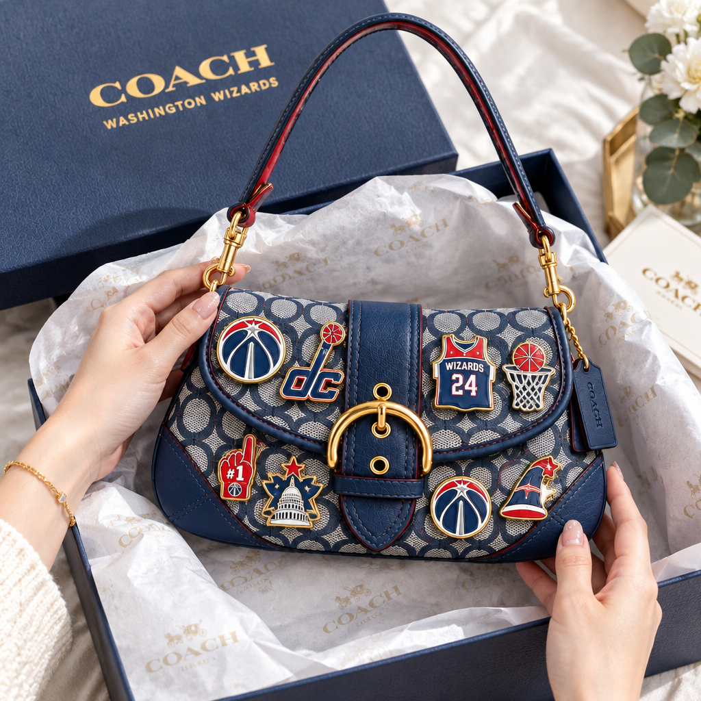 Washington Wizards Soho Bag With Charm