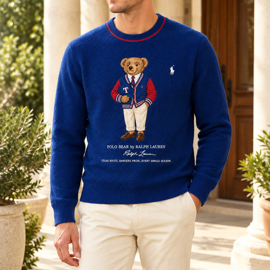 Texas Rangers Premium Crewneck Sweater